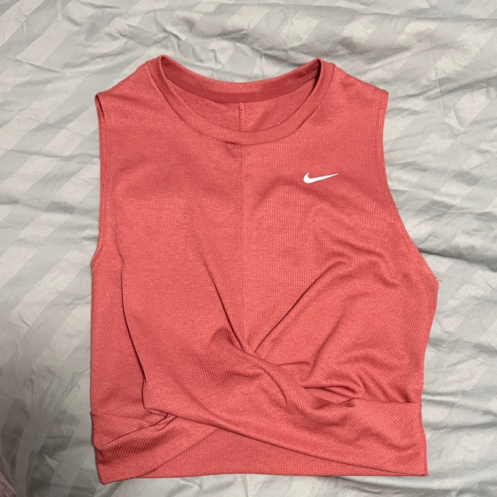 Nike Women's wrap front cropped tank